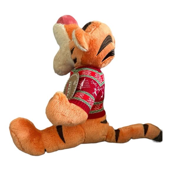 Hallmark Disney Cozy Sweater Tigger Plush 9" Winnie The Pooh Stuffed Animal Toy - Picture 4 of 7